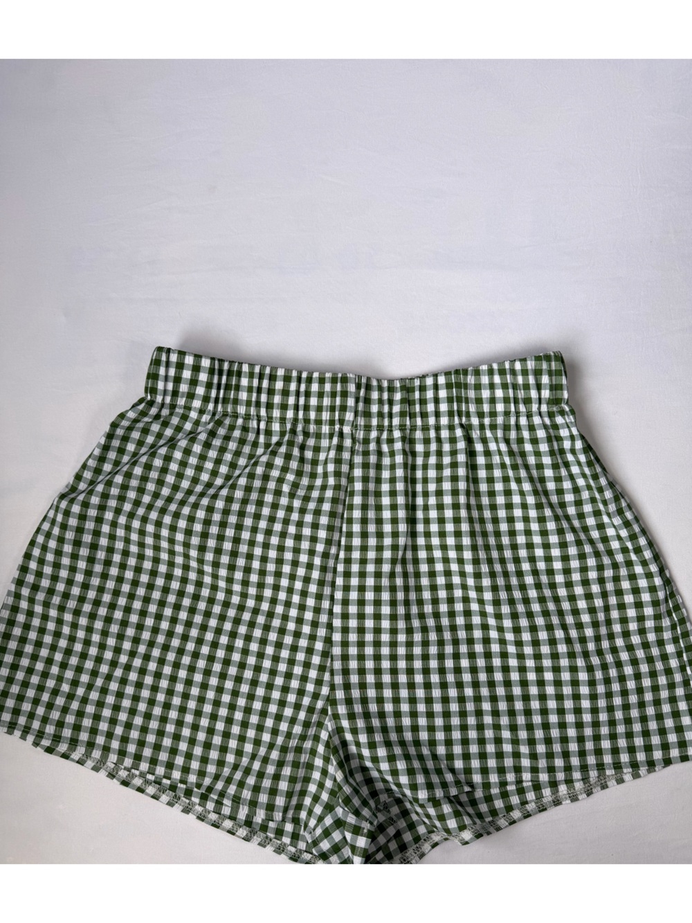 Plaid shorts